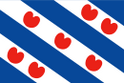 flagge fan de provinsje Fryslân